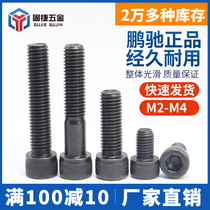 M2 M2 5 M3 M4) Pengchi 12 9 grade high strength alloy steel cup head cylindrical head hexagon socket socket screw