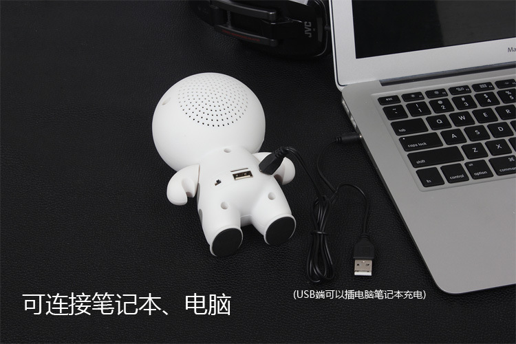 Sáng tạo không dây loa siêu trầm Bluetooth phim hoạt hình dễ thương trẻ em thẻ âm thanh mini máy nghe nhạc cầm tay - Trình phát TV thông minh 