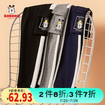 Babu bean childrens clothing Boys  pants tide spring new childrens casual sports frock pants Korean version of the handsome