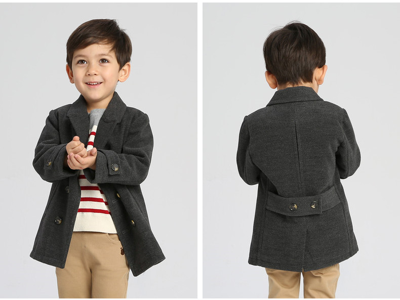 Manteau pour garcon BOBDOG en mélange - Ref 2161234 Image 23