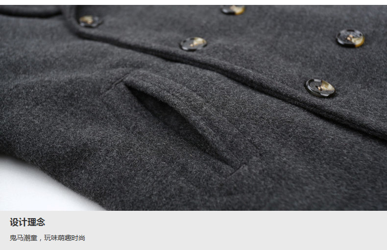 Manteau pour garcon BOBDOG en mélange - Ref 2161234 Image 32