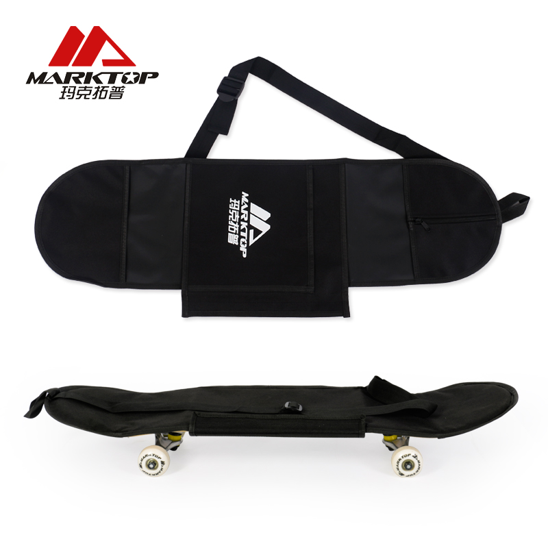 Buy Resin top skateboard bags shoulder four wheel skateboard backpack