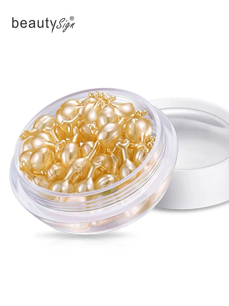 Morning Morning Beauty Fullerene Pl Nhaua Repair Essence Giảm nếp nhăn Cải thiện sự xỉn màu 37 viên nang - Huyết thanh mặt derladie serum