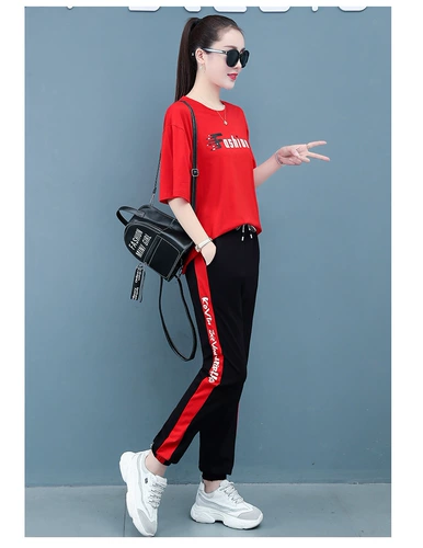 Спортивный спортивный костюм для отдыха для спортзала, комплект, 2020, по фигуре, оверсайз