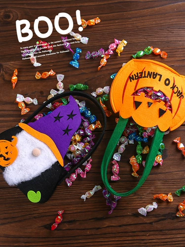 Портативный набор материалов для детского сада, сумка, «сделай сам», xэллоуин, подарок на день рождения