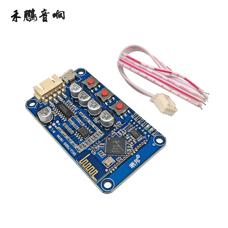 Mini Bluetooth 4 0 Digital Power Amplifier Board USB Power Supply 5V Small Speaker Audio Receiving Module Dual Channel 3W * 2