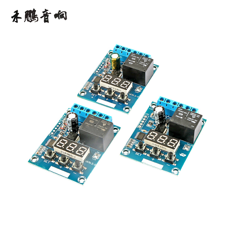 Voltage detection module relay circuit measurement charging and discharging monitoring voltage overvoltage protection 5V12V24V