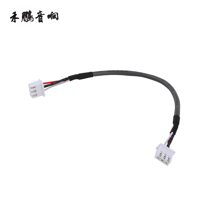 XH2 XH2 54-3P audio line signal double head shielded wire plug power amplifier board sound connection connector 15cm