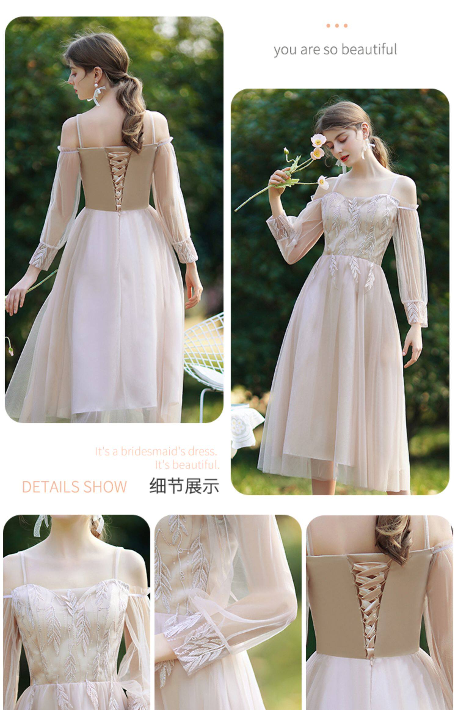 Длинное платье подружки невесты, летняя юбка, средней длины, подходит для подростков isabel 