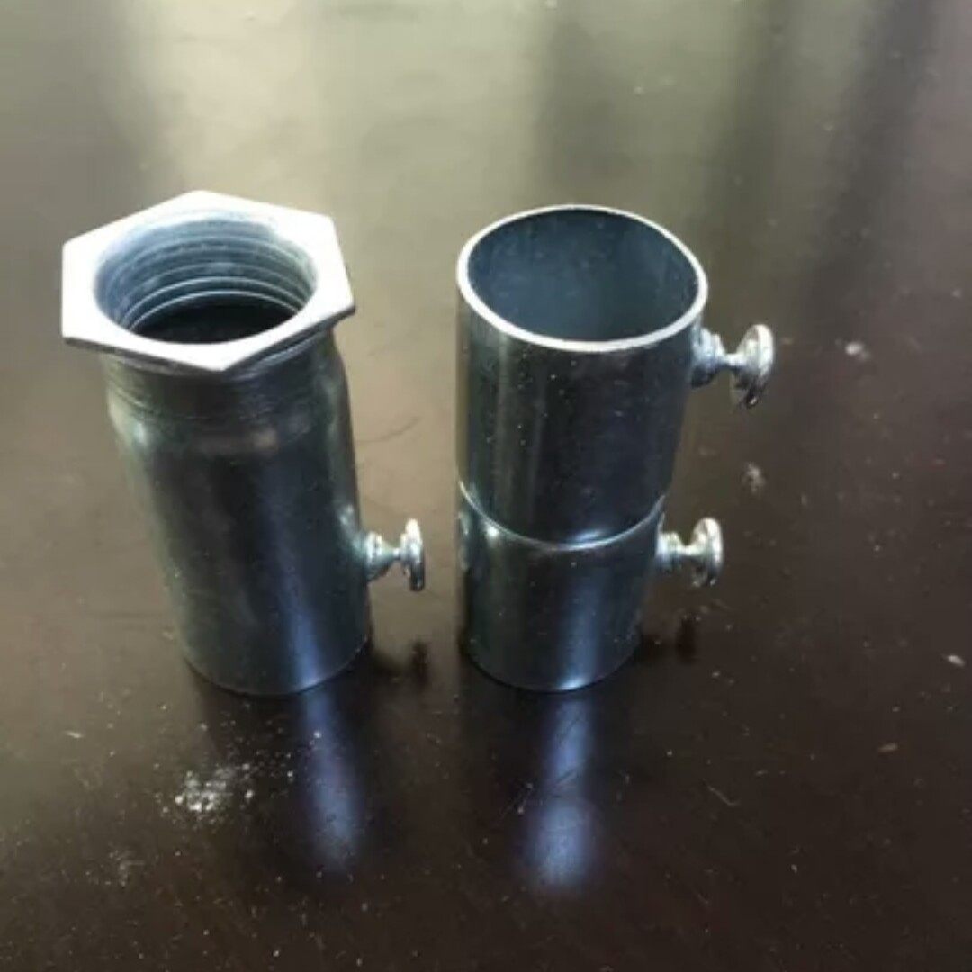 Manufacturer direct marketing KBG JDG galvanized wearing tubes Direct wire tube connector lengthened buckle pressure 16 16 20 25