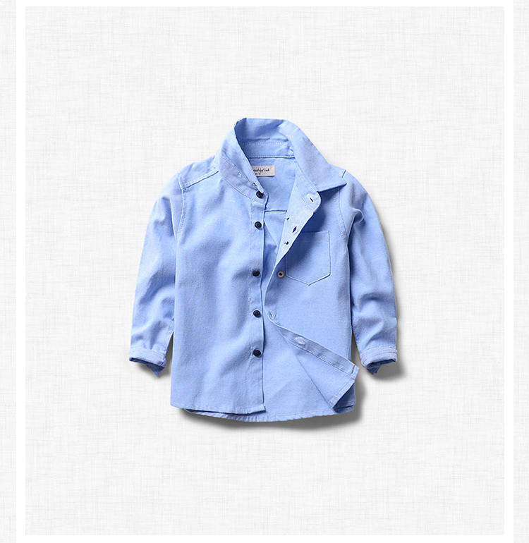 Chemise garcon ANGLECHEST à manche longue - Ref 2074901 Image 12