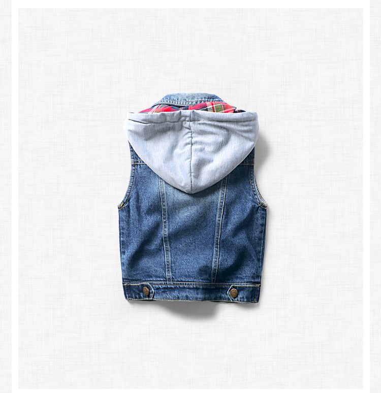 Gilet garcon ANGLE CHEST en toile - Ref 2067942 Image 10