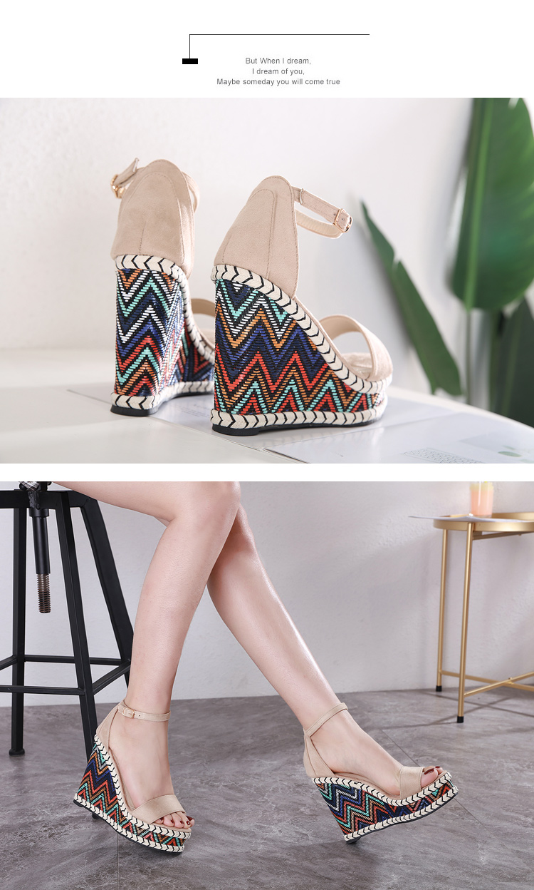F8593 720K GIÀY DÉP SANDAL NỮ GUATDU CHỐNG NƯỚC MÙA HÈ ĐẾ XUỒNG ĐẾ CAO GIÀY DÉP NỮ G02 SẢN PHẨM MỚI