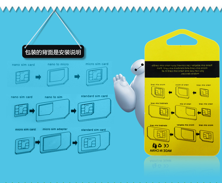 Adaptateur pour cartes SIM - Ref 312023 Image 4