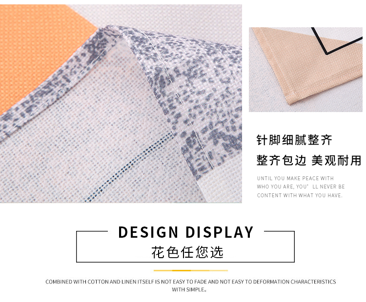 Khăn trải bàn bằng vải cotton và vải lanh nhỏ tươi đặt bàn vải chống bụi bẩn dùng một lần khăn trải bàn dùng để bàn khăn trải bàn nhựa pvc