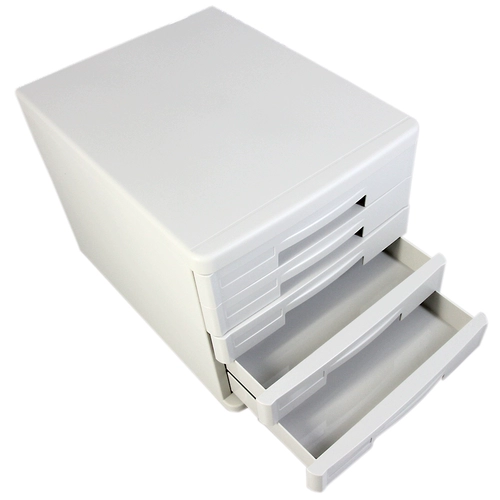 Deli 9773 Файл -шкаф Пяти -слой твердой пластиковой шкаф (без блокировки) Укаточные машины