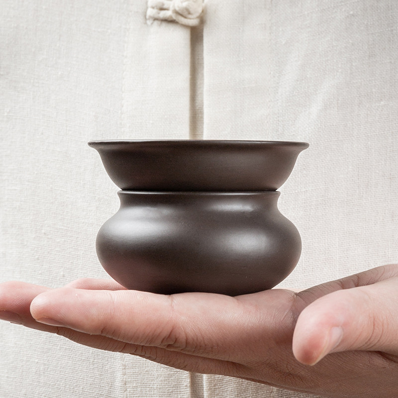 Zisha tea filter tea filter tea filter tea leaking net one-piece tea set tea partition set tea ceremony spare parts