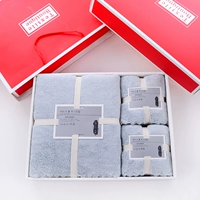 Банное полотенце, комплект, 3 предмета