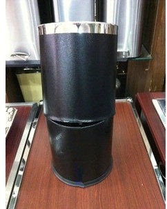 Double-layer paint room trash can hotel guest room hotel trash can thickened 3 pounds for KTV bar