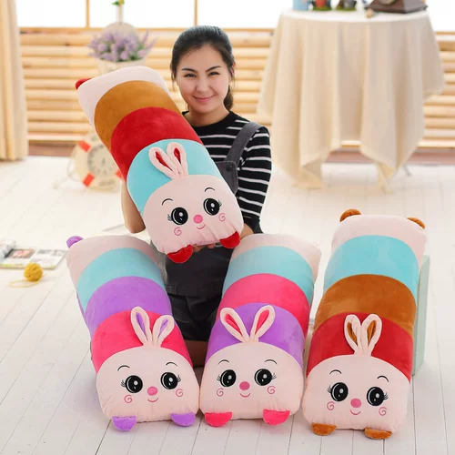 Кукла для сна, плюшевая игрушка, подушка, милый кролик подходит для мужчин и женщин, панда