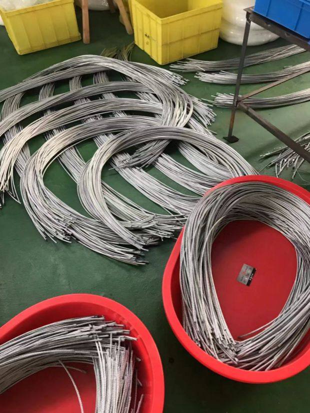 Explosion-proof Lassau high-pressure tubing explosion-proof chain oil field equipment injection molding machine anti-explosion chain wire rope cleaning company-Taobao