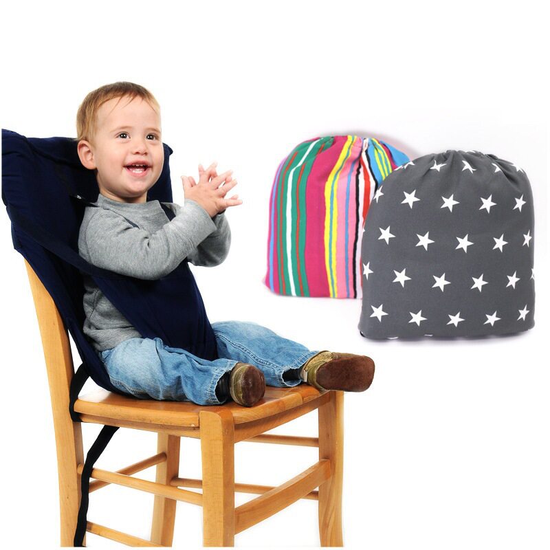 2021 BABY PRODUCTS PORTABLE BABY DINING CHAIR BAG BABY SAFETY SEAT WITH CUDDLING BAG COLORFUL BABY DINING CHAIR BAG