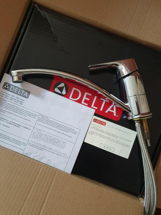 American Delta Faucet, Pure Copper Kitchen Faucet, Hot and Cold All-Copper Sink Faucet