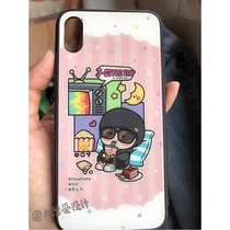 (Big Wet Love Design) Week Jellan Q version Jeemaru Transparent Mobile phone shell Custom Perimeter Multi-Model Optional