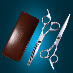 木阿阿美发剪套装家庭发廊平剪牙剪理发剪组合刘海打薄碎剪刀包邮