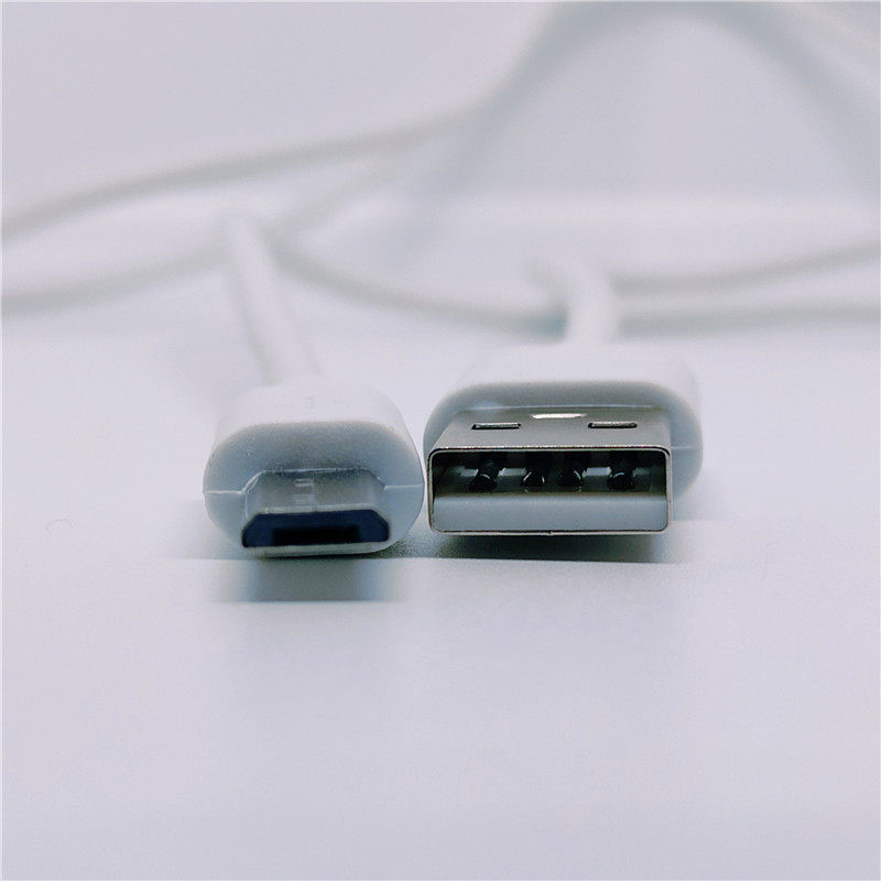 V8 smart machine fast charge universal data cable 2A flash charge white 1 meter charging cable Android usb fast charging cable 2a