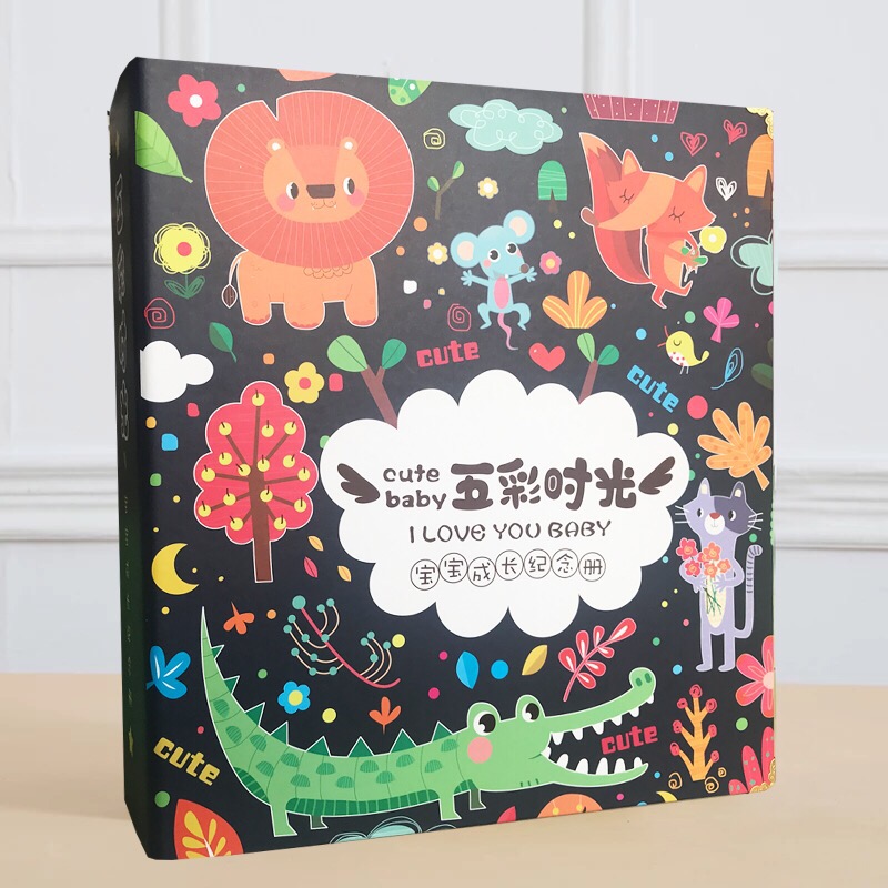 Baby growth album diy photo album Children Baby newborn birth record pregnant woman pregnancy diary