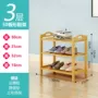 Màu sơ cấp nhỏ dài 50/60/70/80 * rộng 25cm tre đơn giản nhà hai ba bốn năm sáu sáu giá giày - Kệ kệ sách gỗ