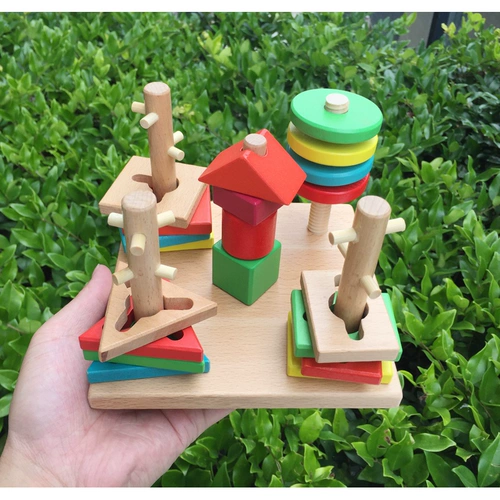 Красочный конструктор, игрушка, Слинки, раннее развитие