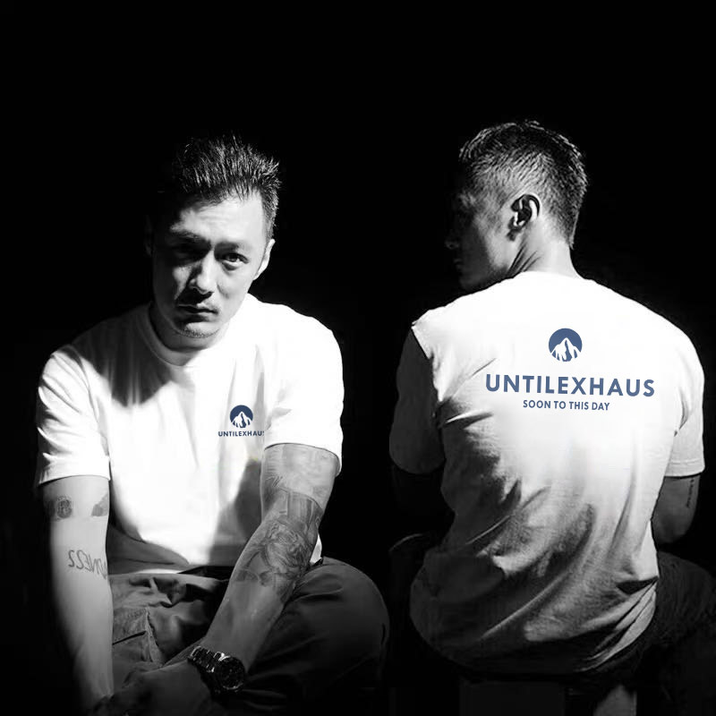 Shawn Yue short-sleeved t-shirt men's large size loose cotton couple outfit 2021 spring and summer new trendy brand Hong Kong style ins