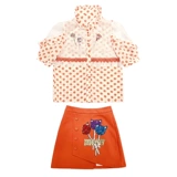 Летний комплект, яркий броский стиль, в западном стиле, по фигуре