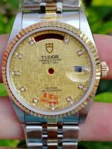 God 76213 gold case is presented on a suitable loading ETA2834-2 movement 2836 2846 2158 2168 3169