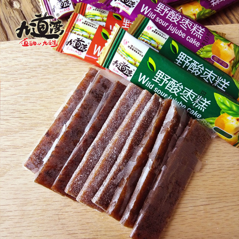 Jiudao Bay Wild Acid Date Cake 500g of Sizywild Slice Independent Small Package Mix of Zero Hunan Casual Snack