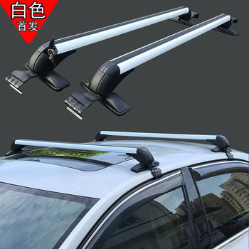 Universal Car Luggage Rack Crossbar Aluminum Alloy Sedan Mpv Pickup Truck Roof Rack Beam Travel Rack Storage Cargo