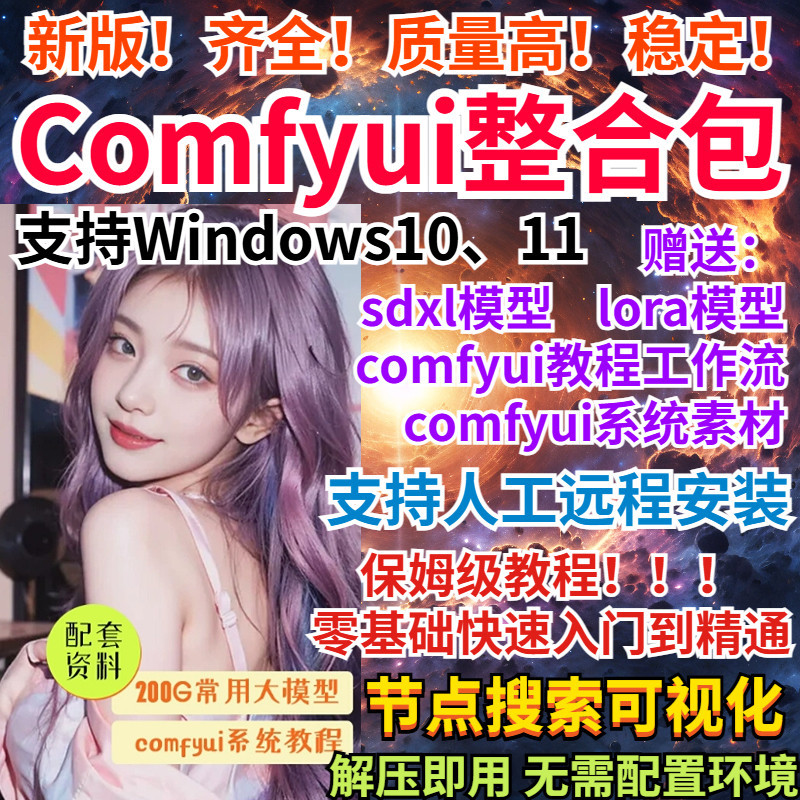 Comfyui Tutorial Workflow Comfyui Integration Package Autumn Leaves Installation Package Free Sdxl Model Lora Model