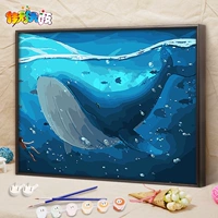 Jiacai tianyan diy цифровой масляная живопись цвет цвет цвета проста проста