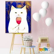 kệ đầu đĩa than	 Tự làm kỹ thuật số vẽ tranh hoạt hình mèo cưỡi võng máy may ghi rượu vang DIY sơn trang trí vẽ tay màu sơn - Máy hát 	mua máy nghe nhạc đĩa than