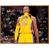 Цифровая масляная живопись DIY Машина масляной живописи NBA Баскетбольная звезда, наполненная цветной картиной, Лейкерс Кобе О'Нил Джеймс