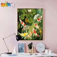 Декор для гостиной, DIY, ручная роспись, китайский стиль