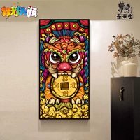 Jiacai tianyan diy цифровой масляной живопись аниме китайский персонаж Гучэн