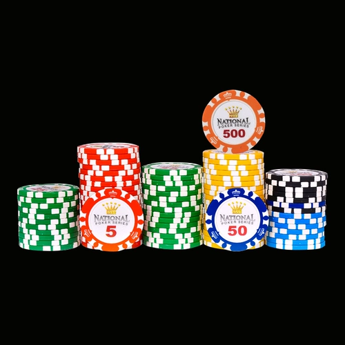 Crown Texas hold'em 100 чип -наборов чип -наборов из Техасской байджиа Lejia Chip Chip Coin Pip Chip