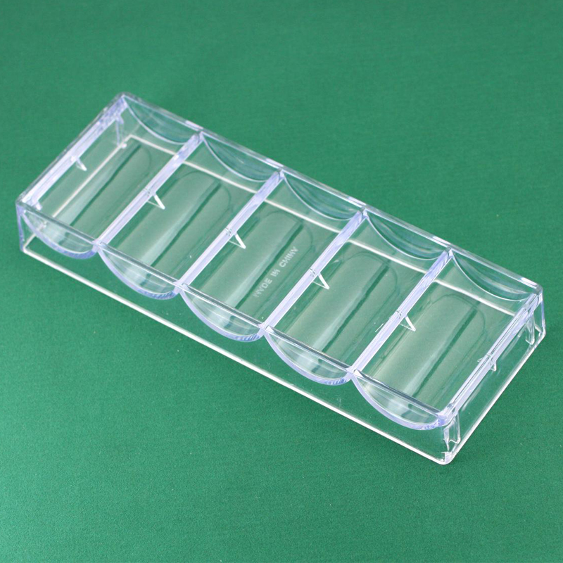 100 slices of transparent chips Chips Box Chips Box Chips Texas Poker Chips 3158
