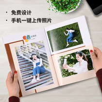 HD photo book Personality magazine free custom design Baby travel Graduation party Commemorative album production