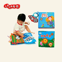 Трехмерная книга из ткани, познавательная игрушка, 0-3 лет, раннее развитие