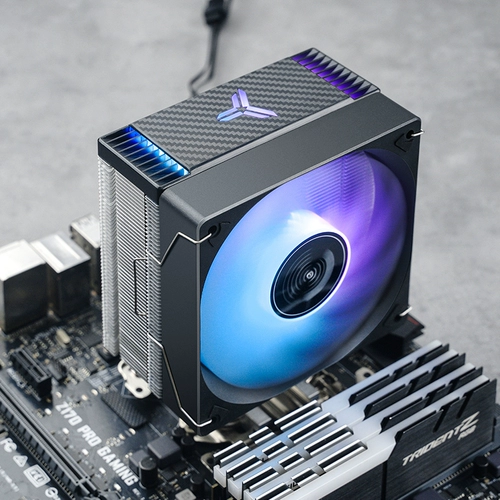 Qiao Sibo CR1000 Evo Tower Radiator 4 Тепловая труба Аргб божественный свет Синхронизация 1700 Вентилятор воздушного охлаждения