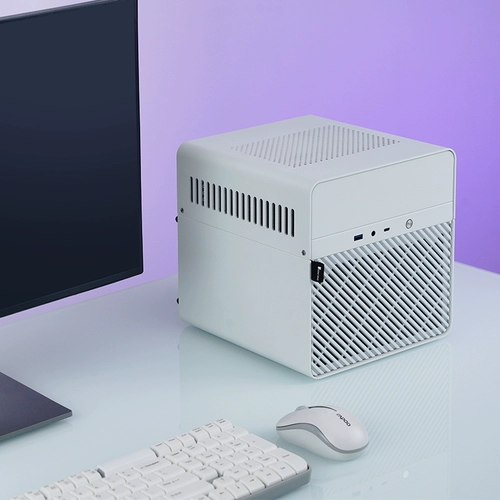 Qiaosbo N2 Small NAS -шасси 5 диск ITX Computer Console Семейная домашняя предприятия магазины 4